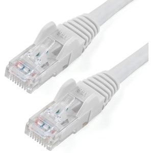 3M CAT6 WHITE SNAGLESS GIGABIT ETHERNET RJ45 CABLE MALE TO MALE