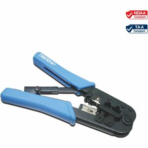 RJ-11/RJ-45 Crimp/Cut/Strip Tool