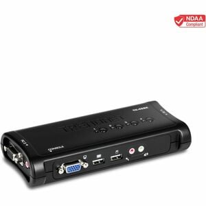 4-Port USB KVM Switch Kit with Audio
