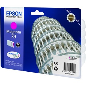 Cartucce di inchiostro, DURABrite™ Ultra, 79, Torre di Pisa, Confezione singola, 1 x 6,5 ml Magenta, Standard, L;Tanica Ma