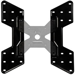 Atdec AC-AP-4040 Mounting Adapter for Flat Panel Display - Black - 25 kg Load Capacity - 200 x 200, 200 x 300, 200 x 400, 