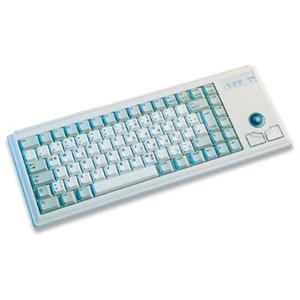 CHERRY Ultraslim G84-4400LUBUS-0 POS Keyboard - 83 Key(s) - USB - Silver, Grey