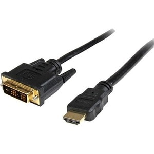 StarTech.com 50cm HDMI® auf DVI-D Kabel - Stecker/Stecker - HDMI/DVI Adapterkabel - Cable for Projektor, Videogerät - Absc