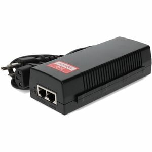 AddOn 60W POE Power Injector - 120 V AC, 230 V AC Input - 57 V DC Output - 1 x 10/100/1000Base-T Input Port(s) - 1 x 10/10