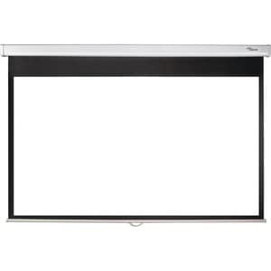 Optoma DS-9092PWC 233,7 cm (92 Zoll) Manuell Projektionsleinwand - Frontprojektion - 16:9 - Mattweiß - 114,5 cm (45,1 Zoll