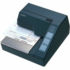 Epson TM-U295 Desktop Dot Matrix Printer - Monochrome - Receipt Print - Serial - Dark Grey - 65.84 mm (2.59") Print Width 