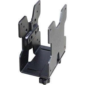 Ergotron CPU Mount for Thin Client, Flat Panel Display - Black - 2.72 kg Load Capacity - 75 x 75, 100 x 100 - VESA Mount C