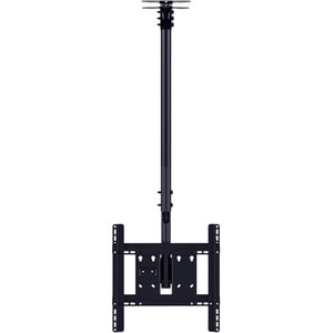 Supporto da soffitto ITB per Monitor - Nero - 1 Schermo/i supportato/i - 116,8 cm (46") Supporto schermo - 70 kg Capacità 