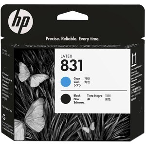 HP 831 Original Laser Cabeça de impressão - Ciano, Preto Pack - Laser