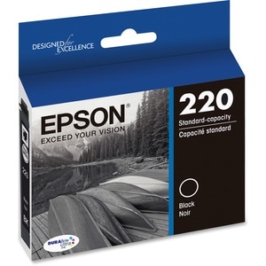 Epson DURABrite Ultra T220120 Original Standard Yield Inkjet Ink Cartridge - Black - 1 Each - 175 páginas