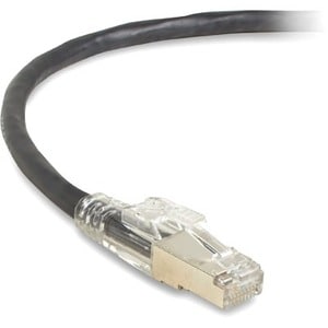 Black Box GigaTrue 3 Cat.6 (S/FTP) Patch Network Cable - 3 ft Category 6 Network Cable for Patch Panel, Wallplate, Network