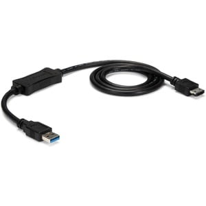 StarTech.com USB 3.0 to eSATA HDD / SSD / ODD Adapter Cable - 3ft eSATA Hard Drive to USB 3.0 Adapter Cable - SATA 6 Gbps 