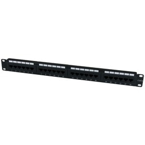StarTech.com 24 Port 1U Rackmount Cat 6 110 Patch Panel - Organize up to 24 Cat6 patch cables - 110 Type Patch Panel - 1U 