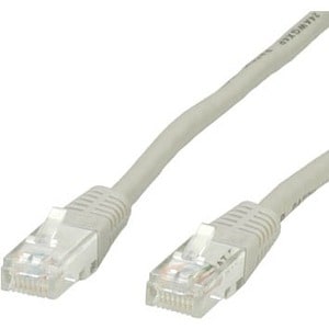 Cavo Rete ITB - 1 m Categoria 6 - for Dispositivo di rete - Estremità 2: 1 x RJ-45 Network - Male - Grigio
