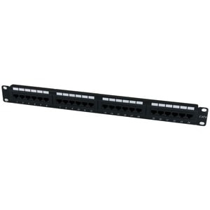 1U 24 PORT NETWORK PATCH PANEL 110 TYPE RACK MOUNT PATCH PANEL