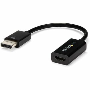 StarTech.com DisplayPort to HDMI 4K Audio / Video Converter â€" DP 1.2 to HDMI Active Adapter for Desktop / Laptop Compute