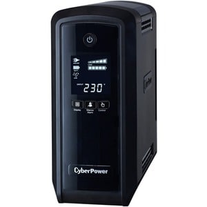 CyberPower CP900EPFCLCD Line-interactive UPS - 900 VA/540 W - Tower - 8 Hour Recharge - 1 Minute Stand-by - 220 V AC Input