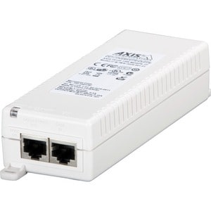 Injecteur POE AXIS T8120 - 120 V AC, 230 V AC Entrée - 1 x 10/100/1000Base-T Port(s) d'entrée - 1 x 10/100/1000Base-T Port