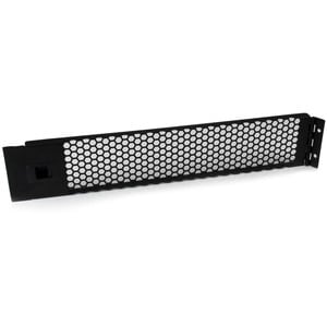 StarTech.com Blanking Panel - 2U - Vented - Hinged Rack Panel - 19in - TAA Compliant - Hassle-free Installation - Filler P