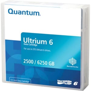 Quantum MR-L6MQN-20 Cartridge LTO-6 - 20 Paket - 2,50 TB (Nativ) / 6,25 TB (komprimiert) - 846 m Tape Length
