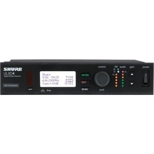 Shure Digital Wireless Receiver - 470 MHz to 534 MHz Operating Frequency - 25 kHz - 328.08 ft Operating Range
