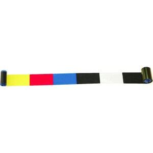 Zebra 6 Panel Color Ribbon - Thermal Transfer - 170 Page - YMCKOK