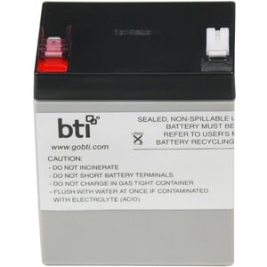 BTI RBC46-SLA46-BTI SEALED LEAD ACID BATTERY FOR APC - 2yr Warranty - BE500 - Compatible OEM: RBC46, SLA46, Battery #46 Mo