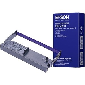 Epson Ribbon Cartridge - Dot Matrix - Black - 1 Pack