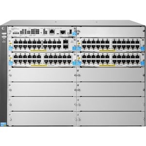 HPE 5406R zl2 Manageable Switch Chassis - 3 Layer Supported - Modular - 4U - Rack-mountable
