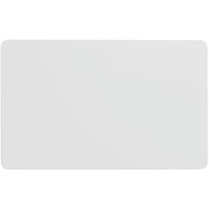 Zebra Premier ID Card - Printable - 2.12" (53.85 mm) x 3.38" (85.85 mm) Length - White - Polyvinyl Chloride (PVC) - 500 Pack