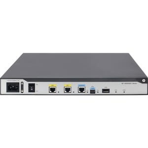 HPE MSR2004-24 AC Router - 27 Ports - 27 RJ-45 Port(s) - 5 - 1 GB - Gigabit Ethernet