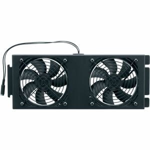 Middle Atlantic Essex Series Fan Top - 138 CFM - 4.50" Maximum Fan Diameter - 2 x Fan(s) - 138 CFM Maximum Airflow - Black