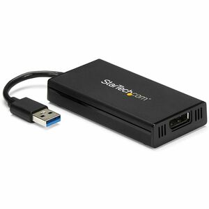 StarTech.com USB 3.0 to DisplayPort Adapter, 4K 30Hz UHD, USB to DP Display Adapter, External Video/Graphics Card for Mac 