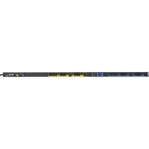 Eaton Managed rack PDU, 0U, L6-30P input, 5.76 kW max, 200-240V, 24A, 10 ft cord, Single-phase - Switched - NEMA L6-30P - 