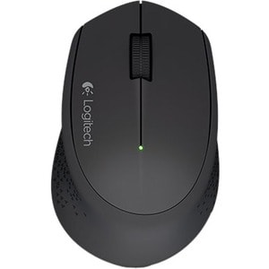 Logitech M280 Mouse - Radio Frequency - Black - Wireless - 2.40 GHz