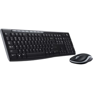 Logitech Wireless Combo MK270 Teclado e rato - Espanhol - USB Sem fios RF 2.40 GHz Teclado - USB Sem fios RF Rato - Roda d