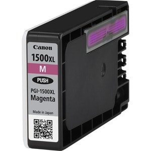 Canon PGI-1500XL M Original High Yield Inkjet Ink Cartridge - Magenta - 1 / Pack - 780 Pages
