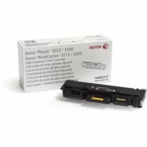 Xerox Original High Yield Laser Toner Cartridge - Black Pack - 3000 Pages