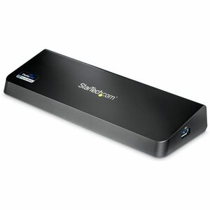 StarTech.com USB 3.0 Docking Station Dual Monitor with HDMI & 4K DisplayPort - 4x USB-A, Ethernet - USB Type A Universal L