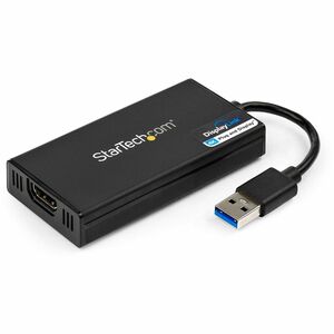 StarTech.com USB 3.0 auf 4k HDMI Adapter - Externe Monitor Grafikkarte - DisplayLink Zertifiziert - Ultra HD 4k - USB 3.0 