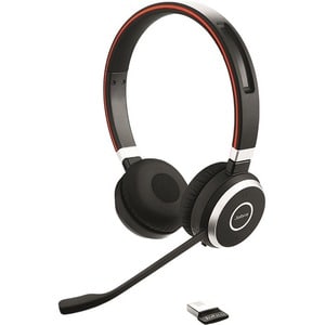 Casque Jabra EVOLVE 65 UC - Sans fil - Design Sur tête - Stéréo - Binaural - Supra-aural - Portée 3000 cm - Bluetooth - Fr