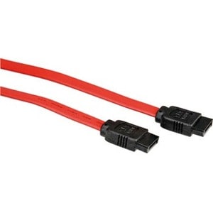 Cavo per trasferimento dati ITB Economy - 50 cm SATA - Estremità 2: 1 x 7-pin SATA 2.0 - Male - Rosso
