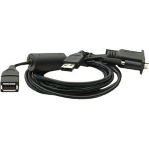 Honeywell 1.83 m DB-9/USB Data Transfer Cable - Cable for Vehicle Mount Terminal - First End: 1 x 9-pin DB-9 Serial - Seco