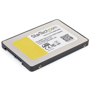 StarTech.com M.2 SSD to 2.5in SATA III Adapter - M.2 Solid State Drive Converter with Protective Housing - Convert an M.2 