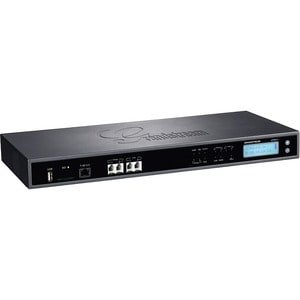 Grandstream UCM6510 VoIP Gateway - 2 x RJ-45 - 2 x FXS - 2 x FXO - USB - PoE Ports - Gigabit Ethernet - Rack-mountable, De