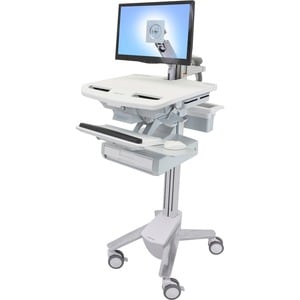 Ergotron StyleView SV43 Height Adjustable Display Stand - Up to 61 cm (24") Screen Support - 16.78 kg Load Capacity - 128.