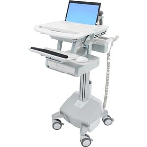 Ergotron StyleView SV44 Height Adjustable Notebook Stand - Up to 43.9 cm (17.3") Screen Support - 9.07 kg Load Capacity - 