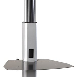 Chief Height Adjustable Shelf - For Carts and Floor Stands - TAA Compliant - Black - 25 lb Load Capacity