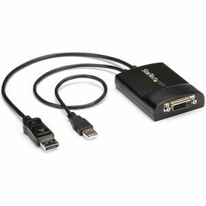 StarTech.com DisplayPort to DVI Dual Link Active Adapter, DisplayPort to DVI-D Adapter/Video Converter 2560x1600 60Hz, DP 