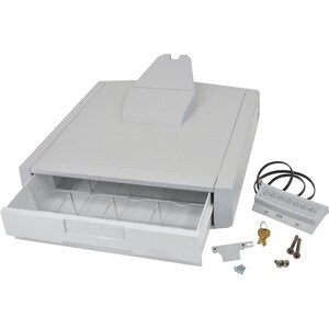 Ergotron Schublade - 907,2 g Belastbarkeit - 45,72 cm (18 Zoll) Länge x 45,72 cm (18 Zoll) Breite x 24,13 cm (9,50 Zoll) H